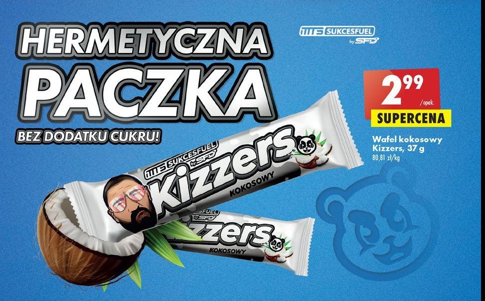 Wafelek kokosowy Kizzers promocje