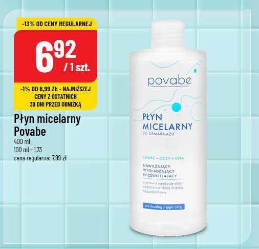 Płyn micelarny Povabe promocja