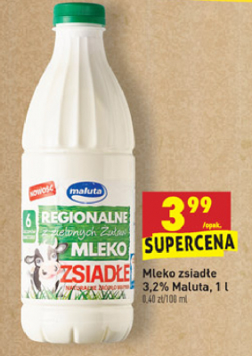 Zsiadłe mleko Maluta promocja
