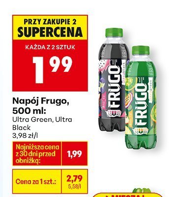 Napój Frugo, 500 ml: Ultra Green promocja w Biedronka