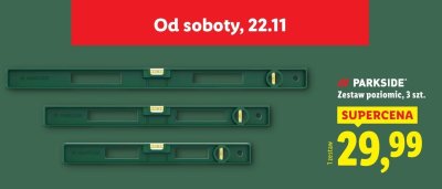 Zestaw poziomic PARKSIDE 3 szt. promocja w Lidl