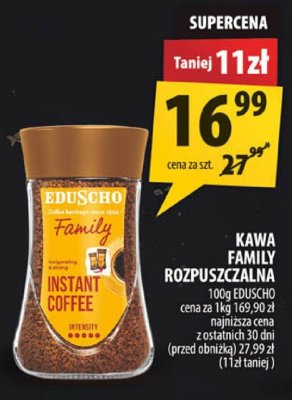 Kawa Eduscho Family rozpuszczalna promocja w Arhelan