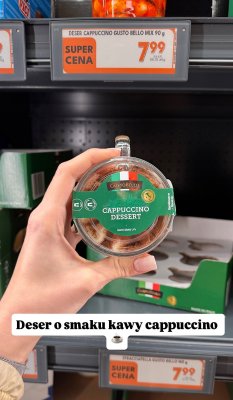 Deser Cappuccino Mix promocja w Biedronka