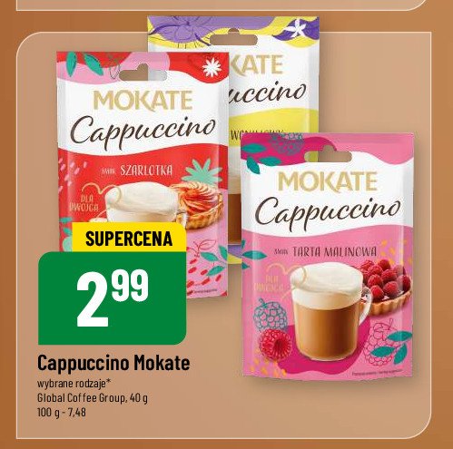 Cappuccino waniliowe Mokate cappuccino promocja w POLOmarket