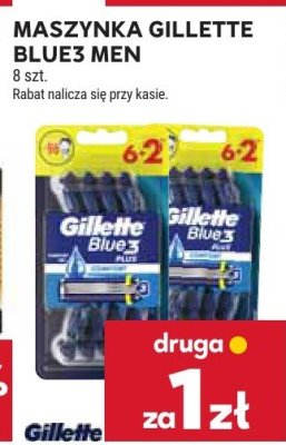 Maszynka Gillette Blue3 Men 8 szt. promocja w Stokrotka