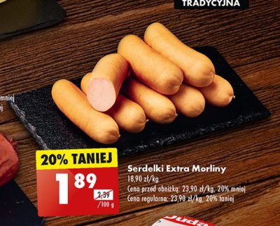 Serdelki drobiowe Morliny promocja