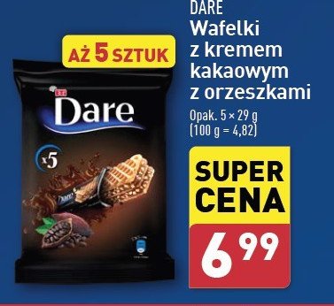 Wafelki z kremem kakaowym Eti dare promocja