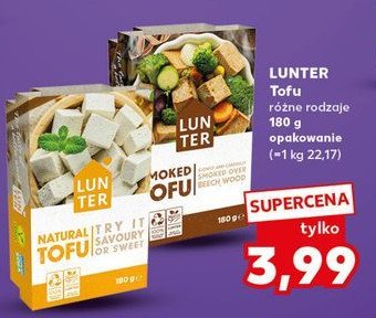 Tofu naturalne Lunter promocja