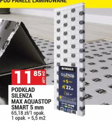Podkład Silenza Max Aquastop Smart 5 mm promocja w Merkury Market