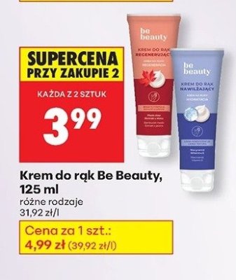 Krem do rąk 125 ml różne rodzaje promocja w Biedronka