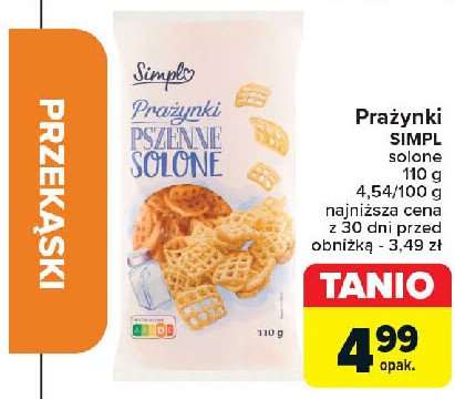 Prazynki solone Simply promocja