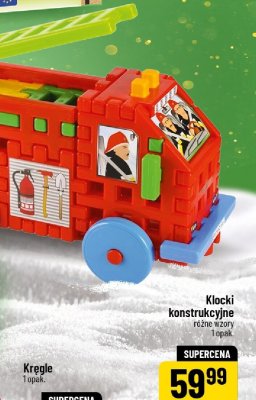 Klocki konstrukcyjne różne wzory promocja w POLOmarket