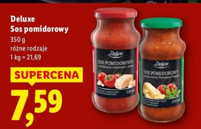 Sos pomidorowy  promocja w Lidl