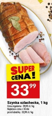 Szynka szlachecka, 1 kg promocja w Twój Market