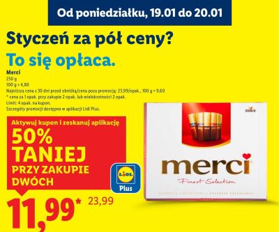 Czekoladki promocja w Lidl