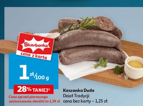 Kaszanka Silesia duda promocja w Auchan