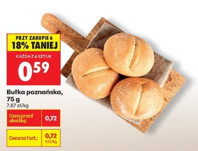 Bułka poznańska promocja w Biedronka