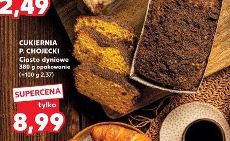 Ciasto dyniowe Chojecki promocja