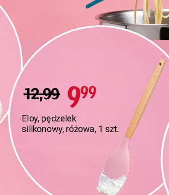 Pędzelek silikonowy różowy Eloy kitchen promocja