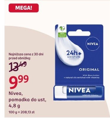 Pomadka do ust 4,8 g promocja w Rossmann