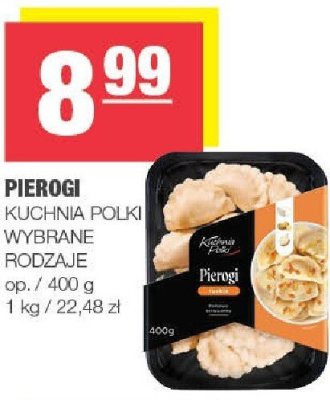 Pierogi Kuchnia Polski promocja w SPAR