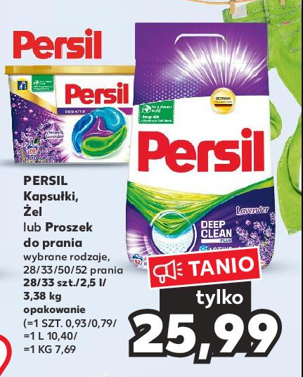 Proszek do prania lavender freshness Persil regular promocja