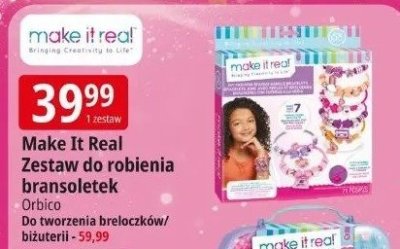 Make It Real Zestaw do robienia bransoletek promocja w Leclerc
