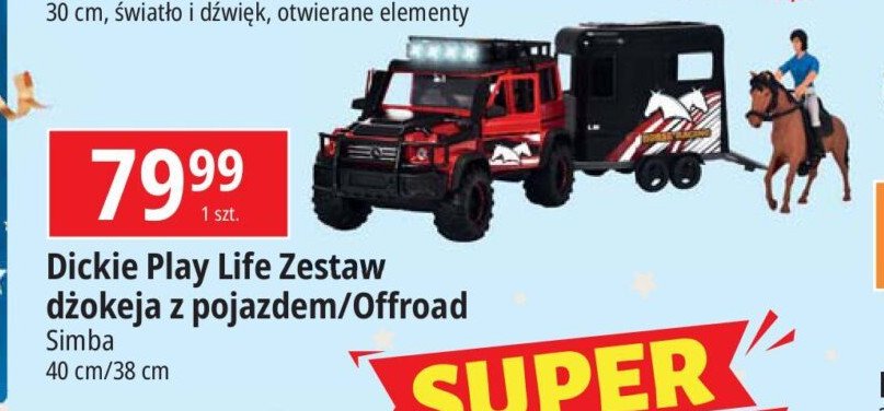 Zestaw dżokeja Dickie toys promocja w Leclerc