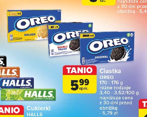 Ciastka double crema Oreo promocja