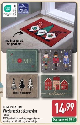 Wycieraczka dekoracyjna 50x70 cm promocja w Aldi