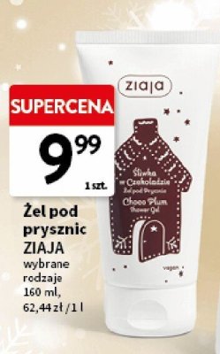 Żel pod prysznic ZIAJA promocja w Intermarche