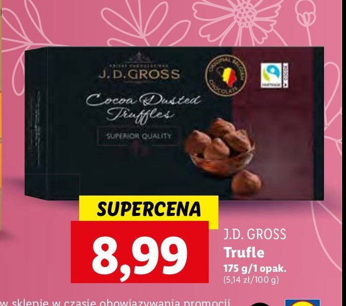 Trufle J.d.gross promocja