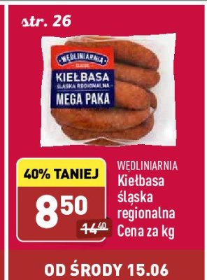 Kiełbasa ślaska Wędliniarnia promocja