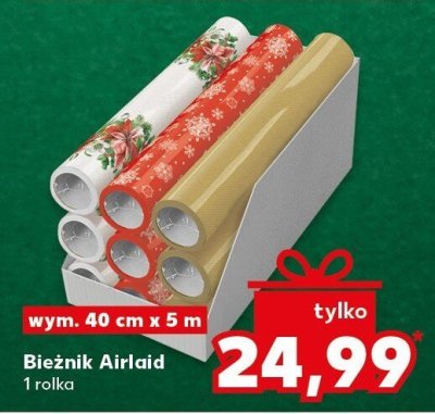 Bieżnik Airlaid różka promocja w Kaufland