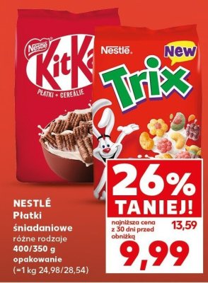 Płatki śniadaniowe różne rodzaje promocja w Kaufland