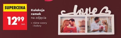 Kolekcja ramek na zdjęcia różne wzory i kolory promocja w Biedronka