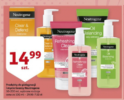 Peeling do twarzy Neutrogena refreshingly clear promocja