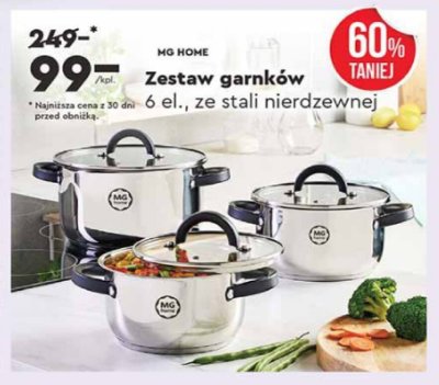 Zestaw garnk贸w promocja w Biedronka