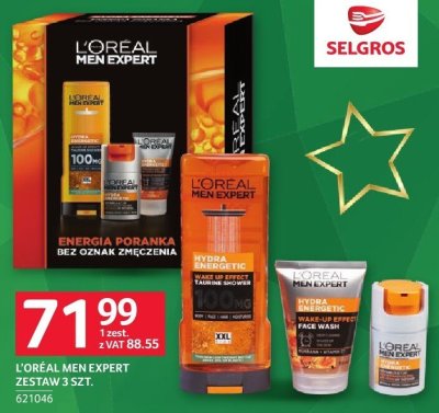 L'Oreal Men Expert zestaw 3 szt. promocja w Selgros