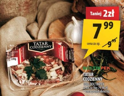 Tatar codzienny Bałdyga Sokoły promocja w Arhelan