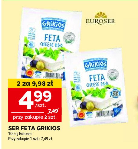 Ser feta Grikios promocja