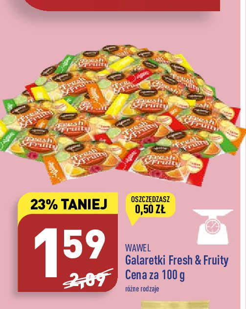 Galaretki Wawel fresh & fruity galaretki promocje