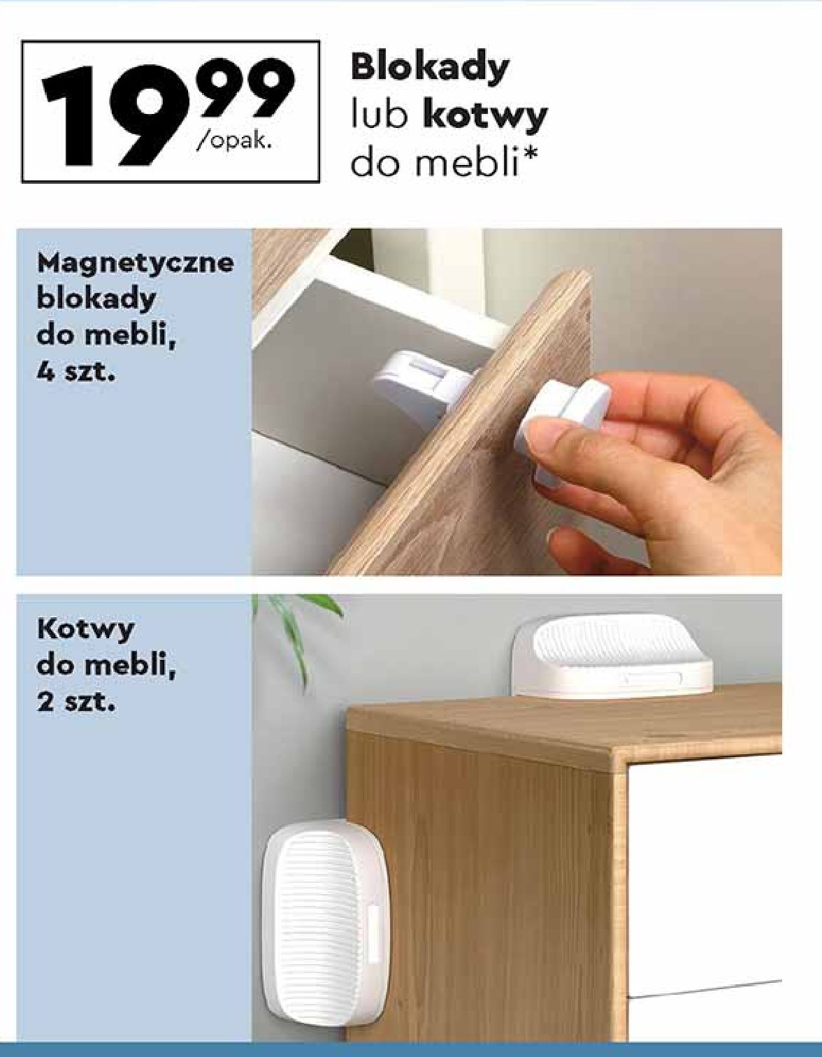 Kotwy do mebli Setty promocja