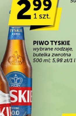 Piwo Tyskie promocja w Groszek