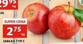 Jabłka typ c promocja