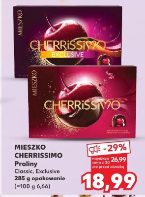 Praliny CHERRISSIMO Exclusive promocja w Kaufland
