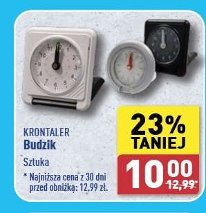 Budzik Krontaler promocja