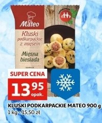 Kluski podkarpackie z mi臋sem Mateo d臋bica promocja