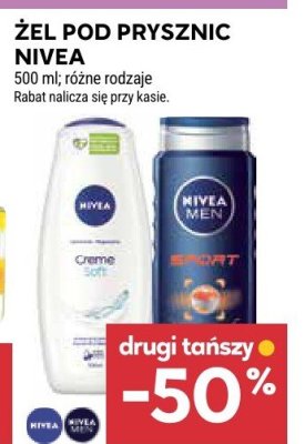Żel pod prysznic Nivea promocja w Stokrotka