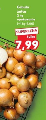 Cebula promocja w Kaufland